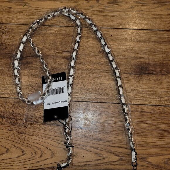 Treesje spokes, crossbody, milk, small, chain strap purse - Picture 5 of 5